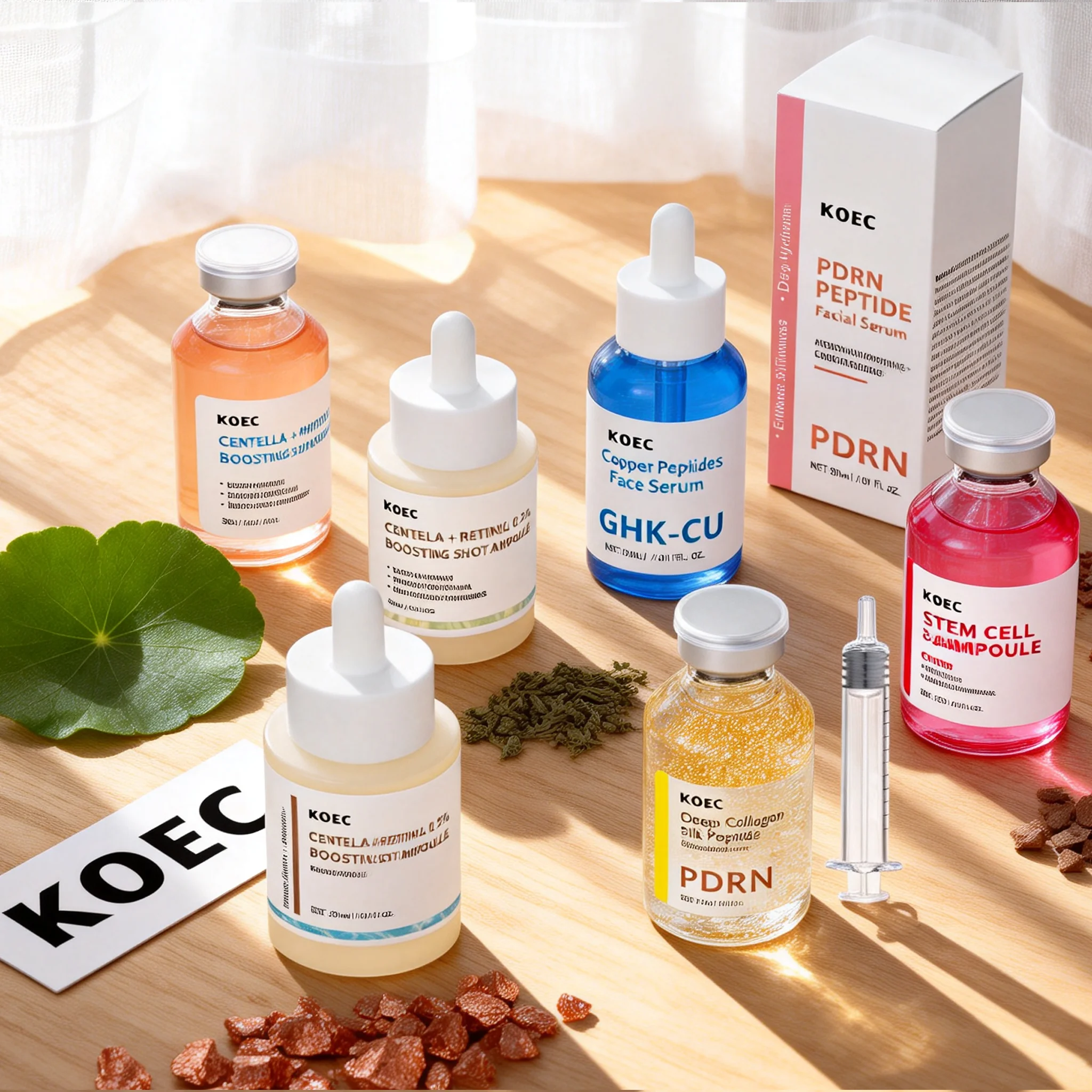 Suero Facial de Péptidos PDRN de Salmón de 30 ml, Suero Nutritivo e Hidratante, Unifica el Tono de la Piel, Suaviza y Reafirma, Cuidado Facial Original