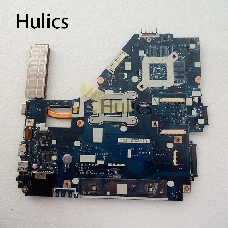 Hulics Used Z5WE1 LA-9535P Mainboard For Acer Aspire E1-530 E1-570 E1-570G Laptop Motherboard 1007U 2117U CPU