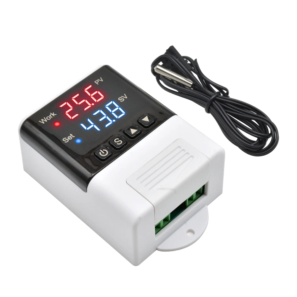 Termostato Digital para microordenador, interruptor controlador de temperatura, DTC1110, DTC2210, DTC2201, AC 110V, 220V