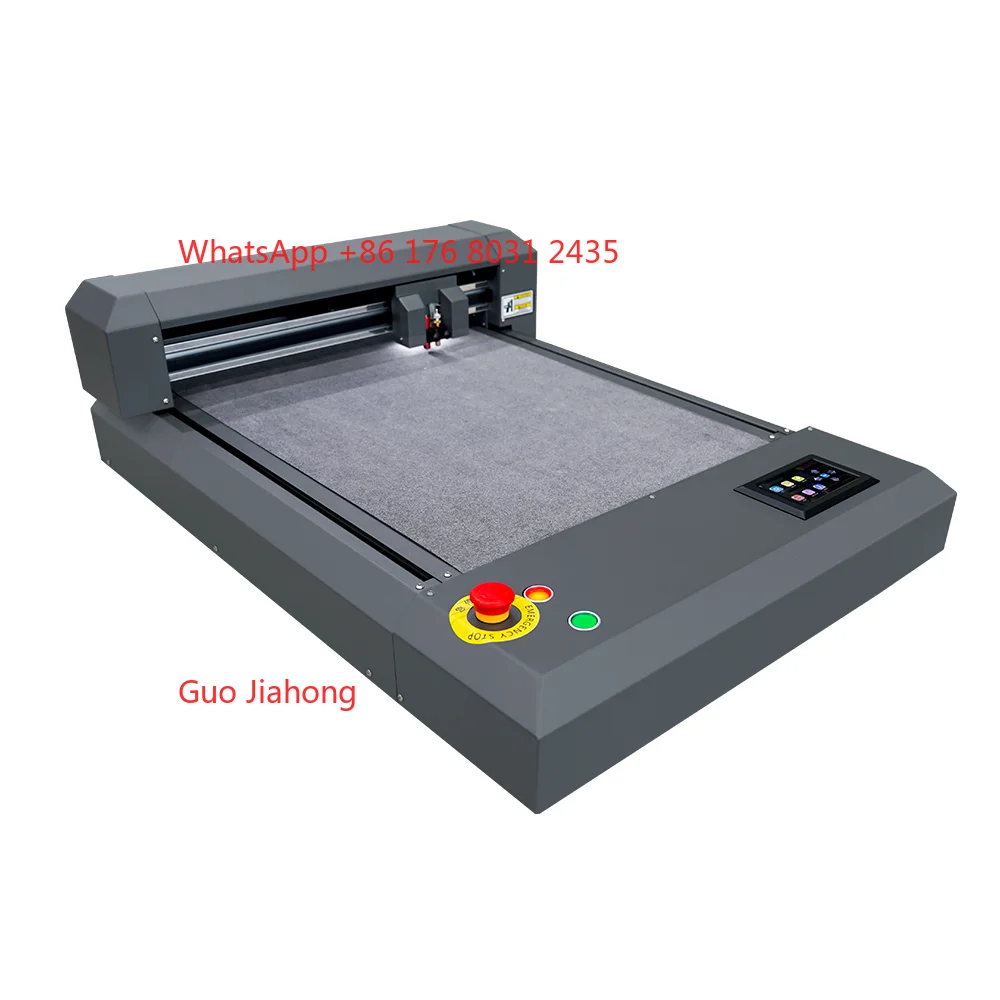 

Small Size Dual Head Flatbed Die Cutting Machine Paper Vinyl Sticker Cutter Label Box Paper Plotter Cutting Creasing Machine