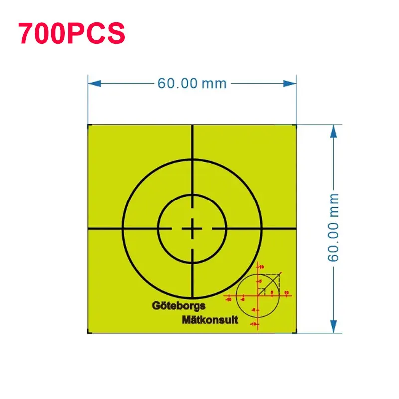 

700PCS CUSTOMIZE LOGO 60X60mm