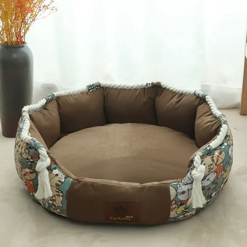 Cat Litter Four Seasons Can Be Disassembled and Washed Pet Medium-sized Small Dog Litter Dog Bed Pet Bed