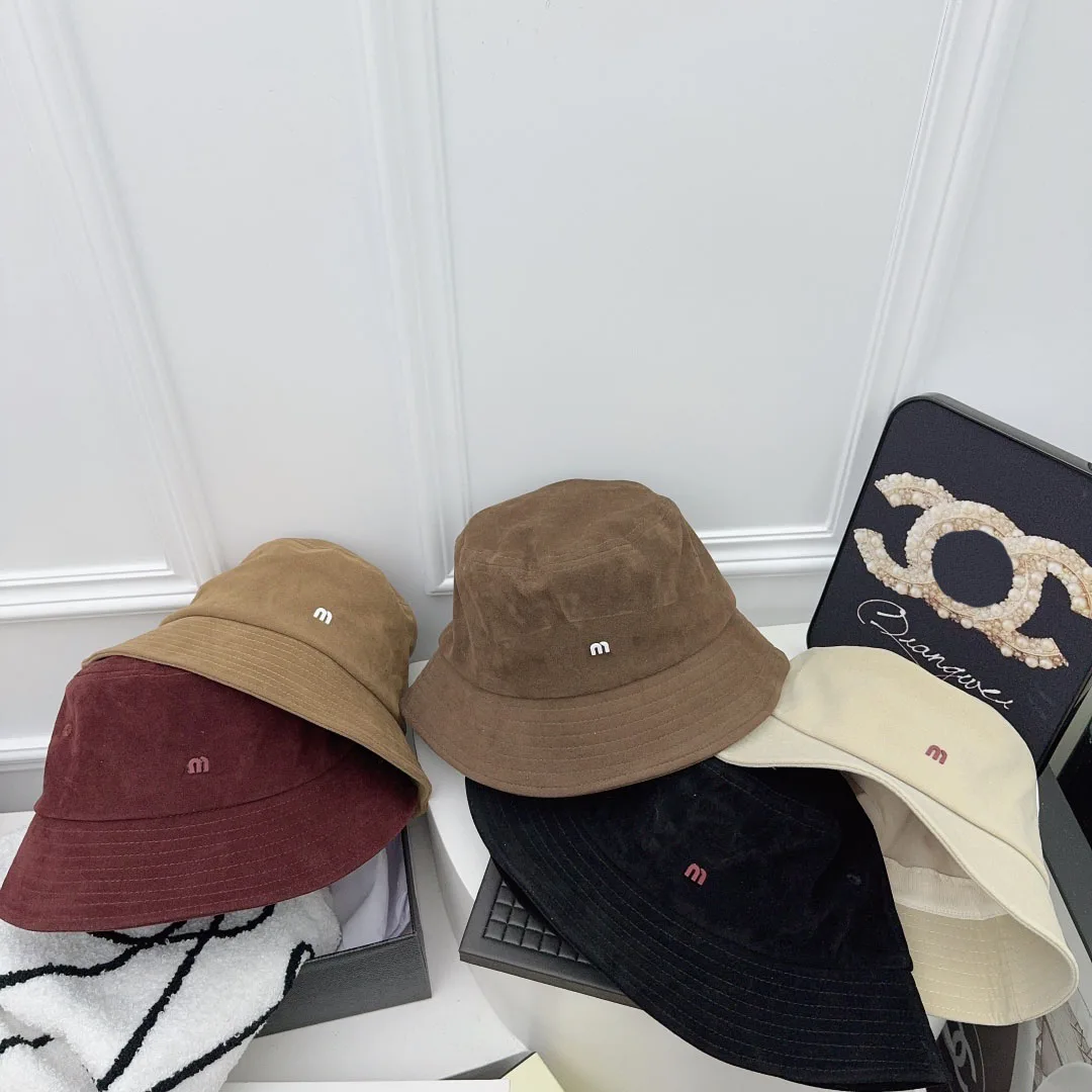 

European American M Trendy Letter Soft Classic Street Bucket Hat Female Fishman Hats