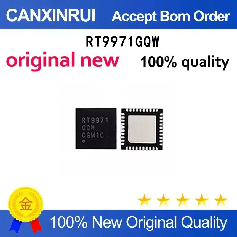 

(5 Pieces) Brand new original RT9971GWW RT9971 RT9971AGQW RT9971A chip IC