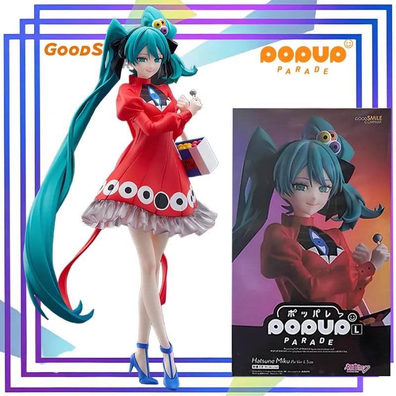 

GSC Original POP UP PARADE Series《Hatsune Miku Puxi Ver.》Anime Action Figure Assembly Model Toys Collectible Model