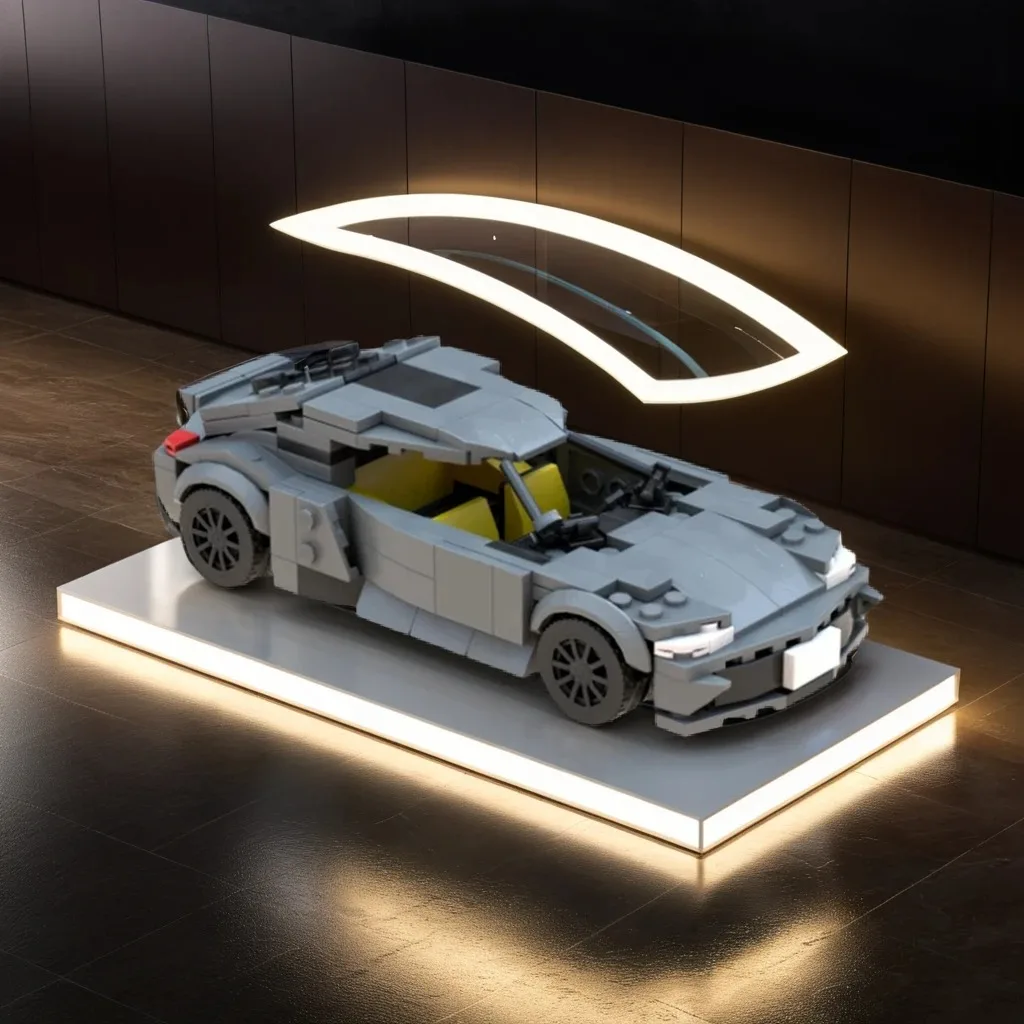 244 шт. Koenigsegger Gemera MOC модель суперкара образовательные строительные блоки подарок