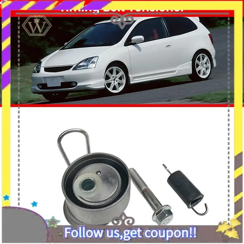 

ABXV-Car Timing Belt Tensioner For Honda Civic Acura EL 2001-2005 14520-PLC-305/04145-PLC-31