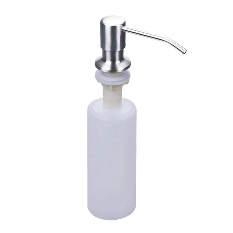 

300ml Kitchen Sink Soap Dispenser Pump Head Liquid Bottle Organizer Convenience