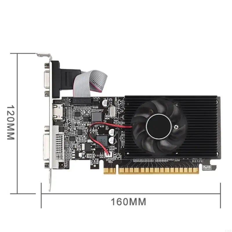 C90F GT210 DDR3 64BIT 589 МГц 1 ГБ графическая карта DDR3 Game Game Game Graphics 589 МГц память