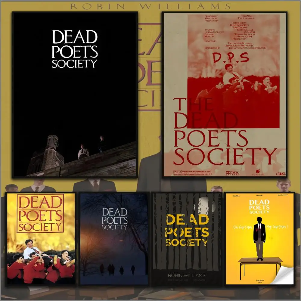 D-Dead P-Poets S-Society klassisches Filmplakat, HD-Kunst, klebrige Wand, wasserdicht, für Zuhause, Anime, Film, Sänger, Wohnzimmer, Schlafzimmer, Bar