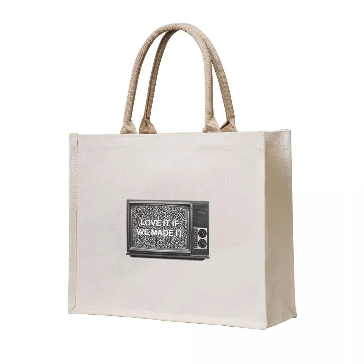 

The 1975 LOVE IT IF WE MADE IT Tote Bag Shopper handbag tote bag custom bag for beach cloth woman
