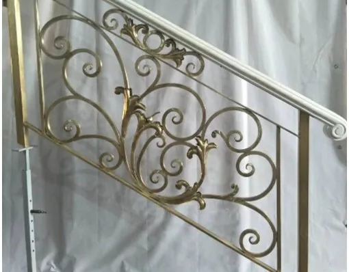Luxury Solid Pure Bronze Railing Balcony Balustrades Staircase China Design - view 5