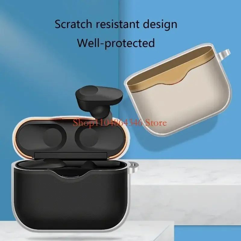 Funda protectora transparente para auriculares WF 1000XM3, carcasa a prueba golpes, marco impermeable, resistente desgaste, Housi