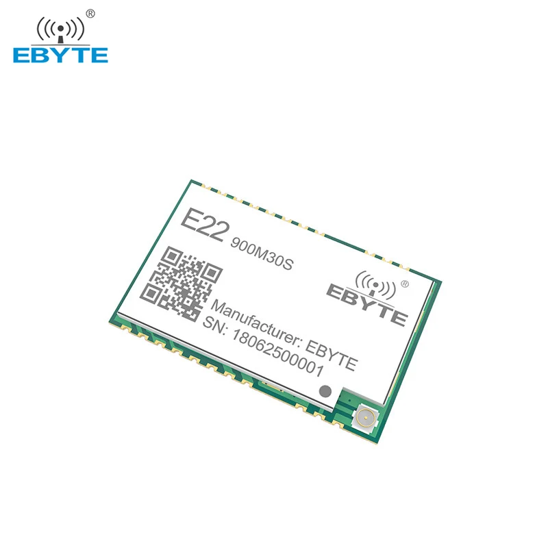 Módulo LoRa SX1262 TCXO de alta precisión, EBYTE E22-900M30S, 868MHz, 30dBm, 12km, antena IPEX, módulo de interfaz SPI, baja potencia, 32M