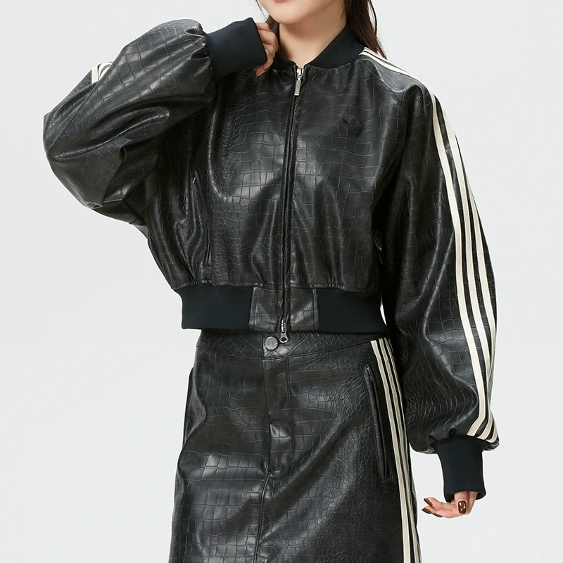 Adidas (Adidas) Trefoil Ropa deportiva para mujer Chaqueta de moda Chaqueta informal resistente al viento para exteriores Ke5035