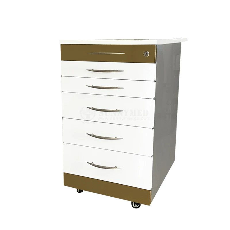 

SY-YR03 Medical Dental Clinic Assistant Cabinet Portable Mobile Cabinet Drawer System for Dental Clinic