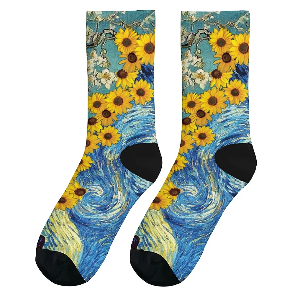 

Забавные художественные универсальные носки Universatilmen, модные и милые универсальные стильные дышащие и теплые идеальные подарки