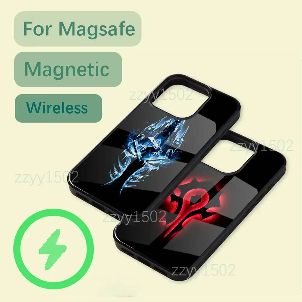 

World Of W-Warcraft Game Phone Case For iPhone 17,16,15,14,13,12,11,Pro,Max,Plus,Mini,SE4,E Magsafe Wireless Charging