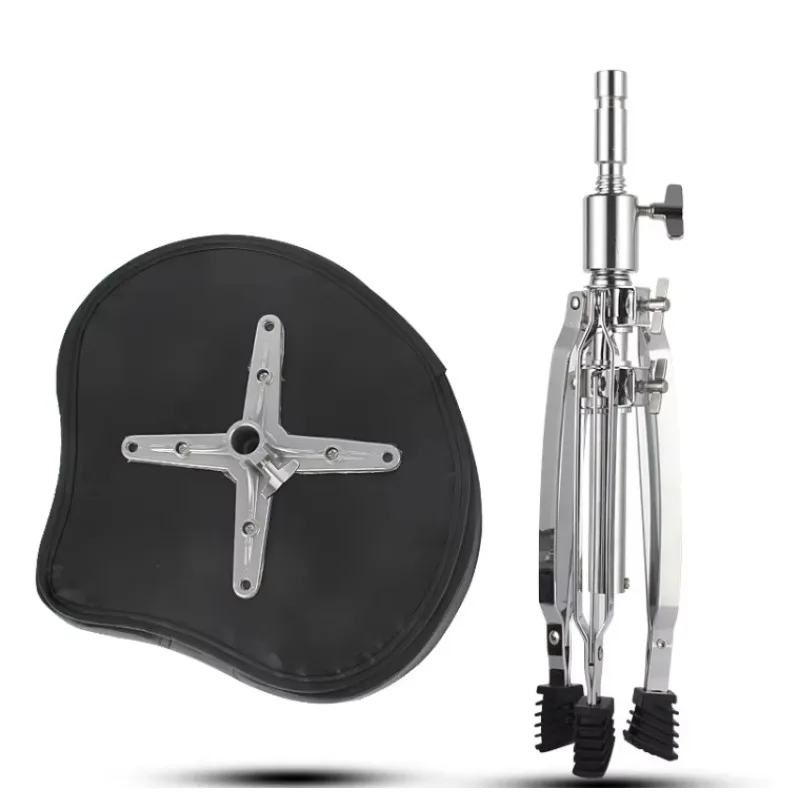 DRUM THRONE SEAT STOOL for DRUM SET HIGH GRADE DELEX BLACK