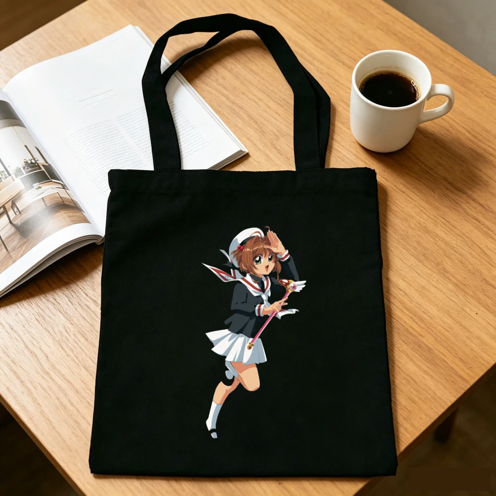Cardcaptor Sakura tote bag sac cabas grocery reusable einkaufstasche shopping woman