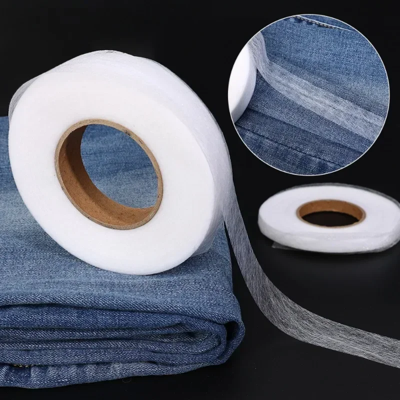 Double-sided Non-woven Pants Hem Tape Self-Adhesive Edge Shorten Paste Tapes DIY Clothes Curtains Repairing Sewing Accessories