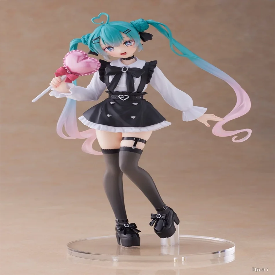 18cm Sexy Girl Hatsune Miku Anime Figure Fashion Subclture Miku Action Figure Room Decorations PVC Collection Model Doll Toys