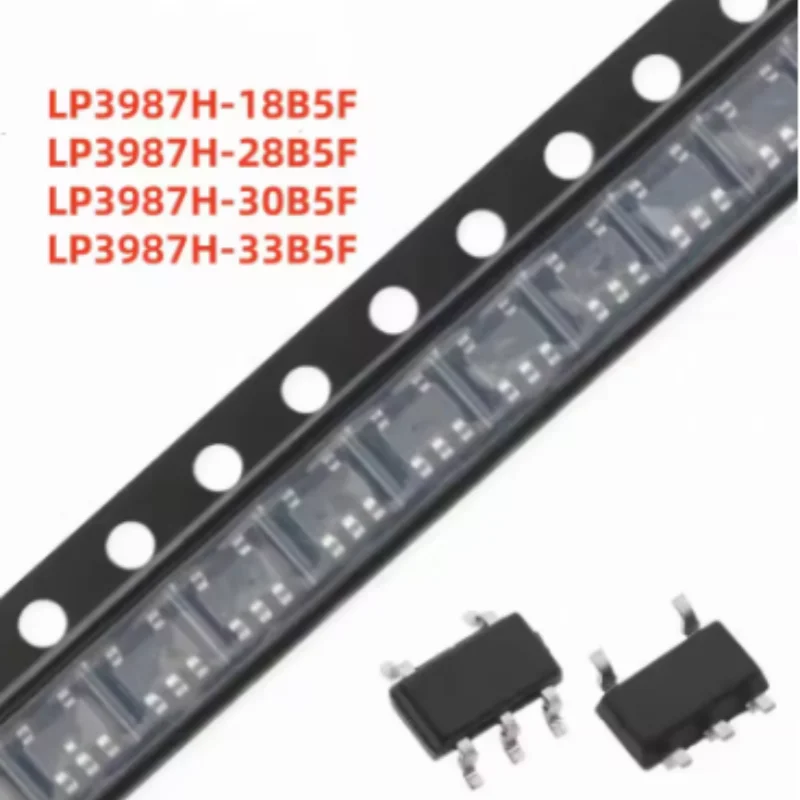 20PCS 100% Original LP3987H-18B5F LP3987H-28B5F LP3987H-30B5F LP3987H-33B5F SOT23-5 Ultra Low Noise LDO Linear Regulator