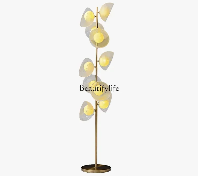 GG8Italian light luxury high sense sofa side bedroom art atmosphere luminous object