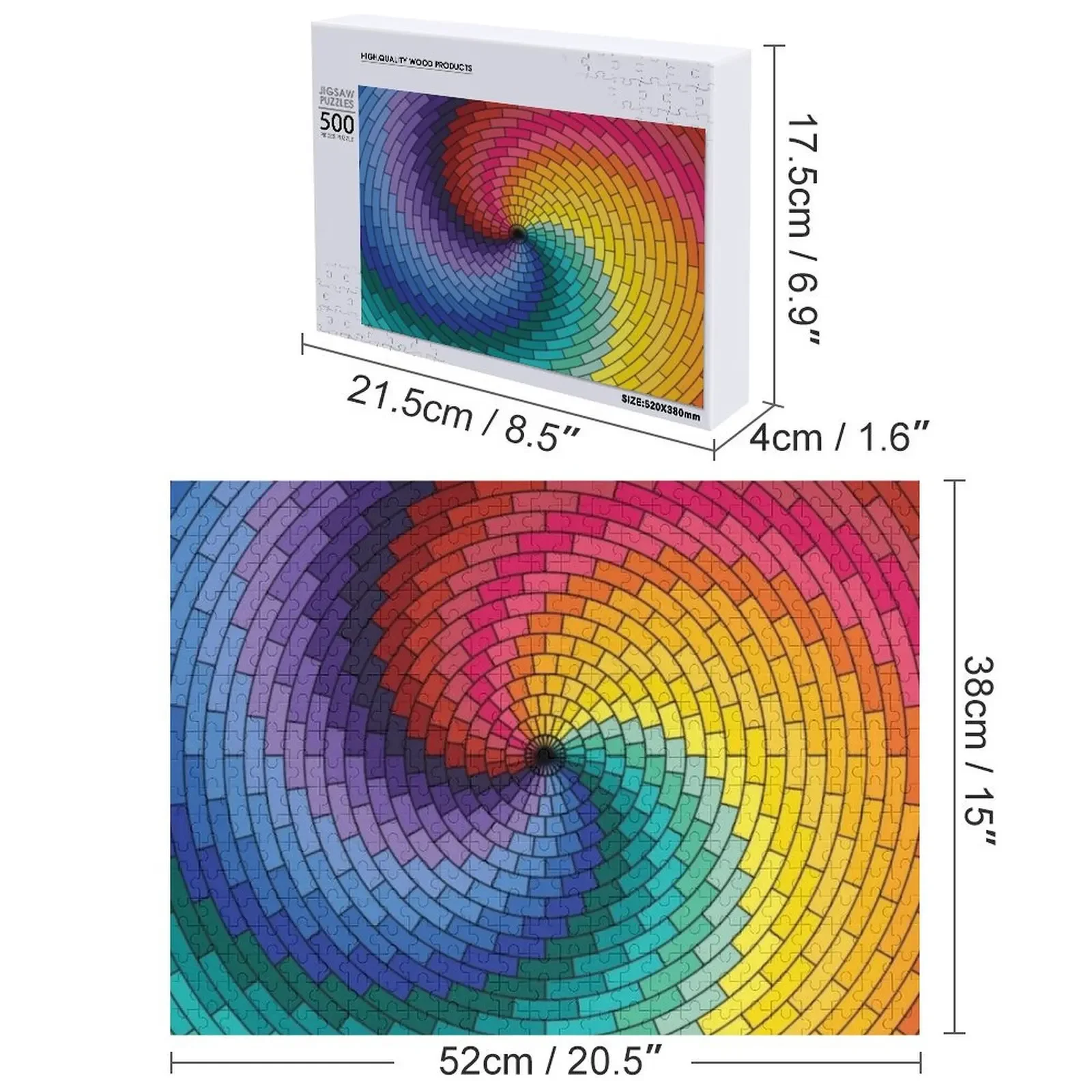 Colour digital art Jigsaw Puzzle Customized Photo Personalized Gifts Game Children Puzzle