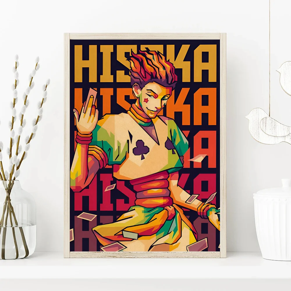 Japanese Anime Picture Hunter X Hunter Poster The Office Friends TV Prints Vintage Home Room Decor Aesthetic Art Wall Painting