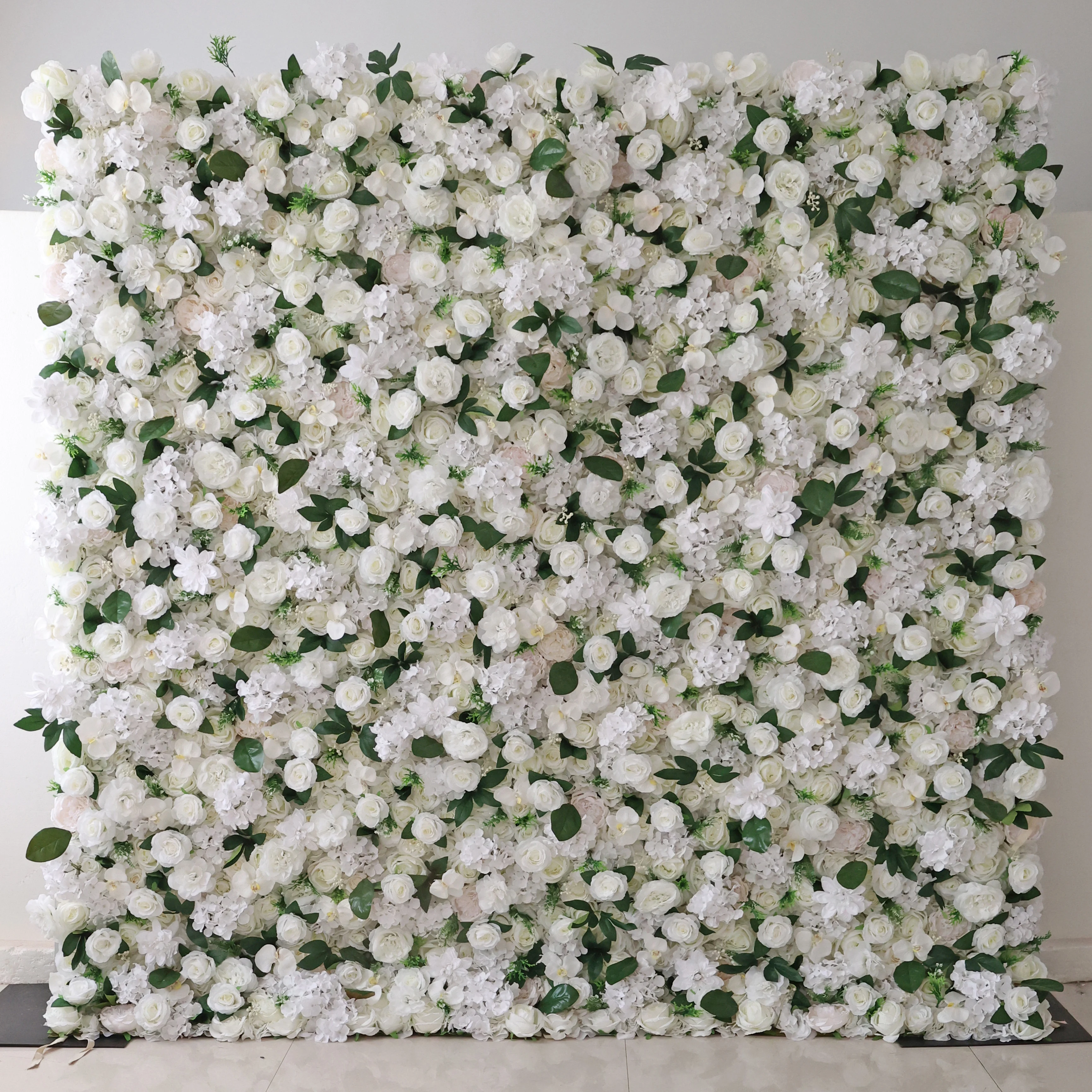 

YuLiFlower пользовательский 3D тканевый цветок стена Свадебная мебель украшение искусственный шелк роза цветок настенная панель фон
