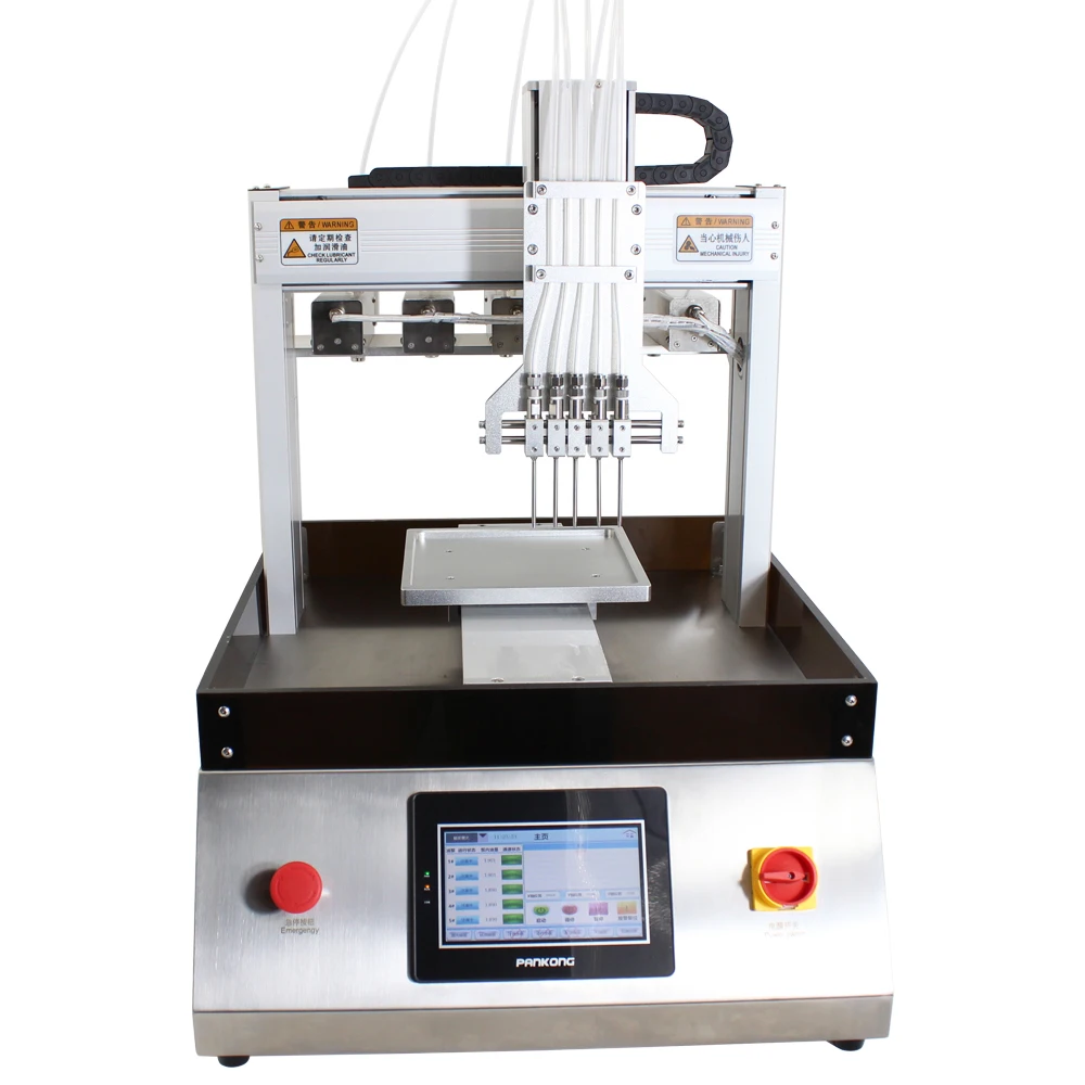 Semi Automatic PLC Controlled Liquid Filling Machine High Accuracy for Beverage Oil Perfume Glass Bottles and Bags