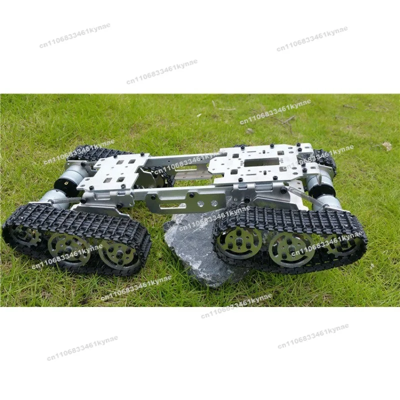 For Tank Chassis, Smart Car, Crawler Chassis, Conjoined Robot, Obstacle Crossing, Obstacle Crossing Chassis 4WD Climbing