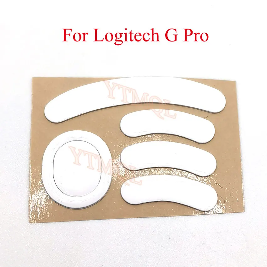 1 set Mouse da gioco piedi Mouse Skate per Logitech G Pro Wireless White Mouse Glides Curve Edge