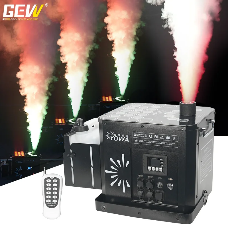 3500W high-power DMX rainproof RGB LED air column smoke jet, suitable for stage concert performances