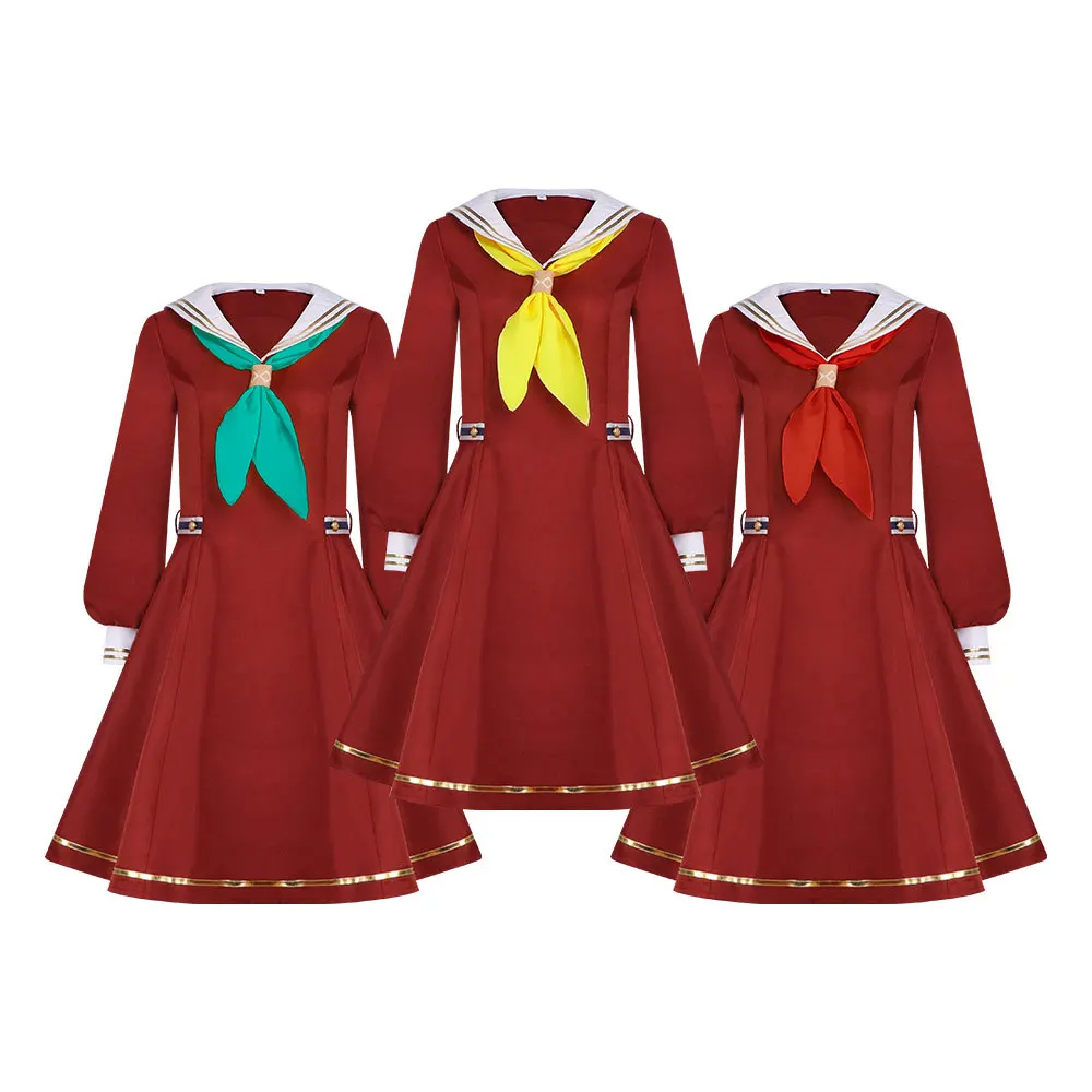 

LoveLive! School Club Uniform Dress Cosplay Costume Anime Character Halloween Party Masquerade Performance Clothing for Adults