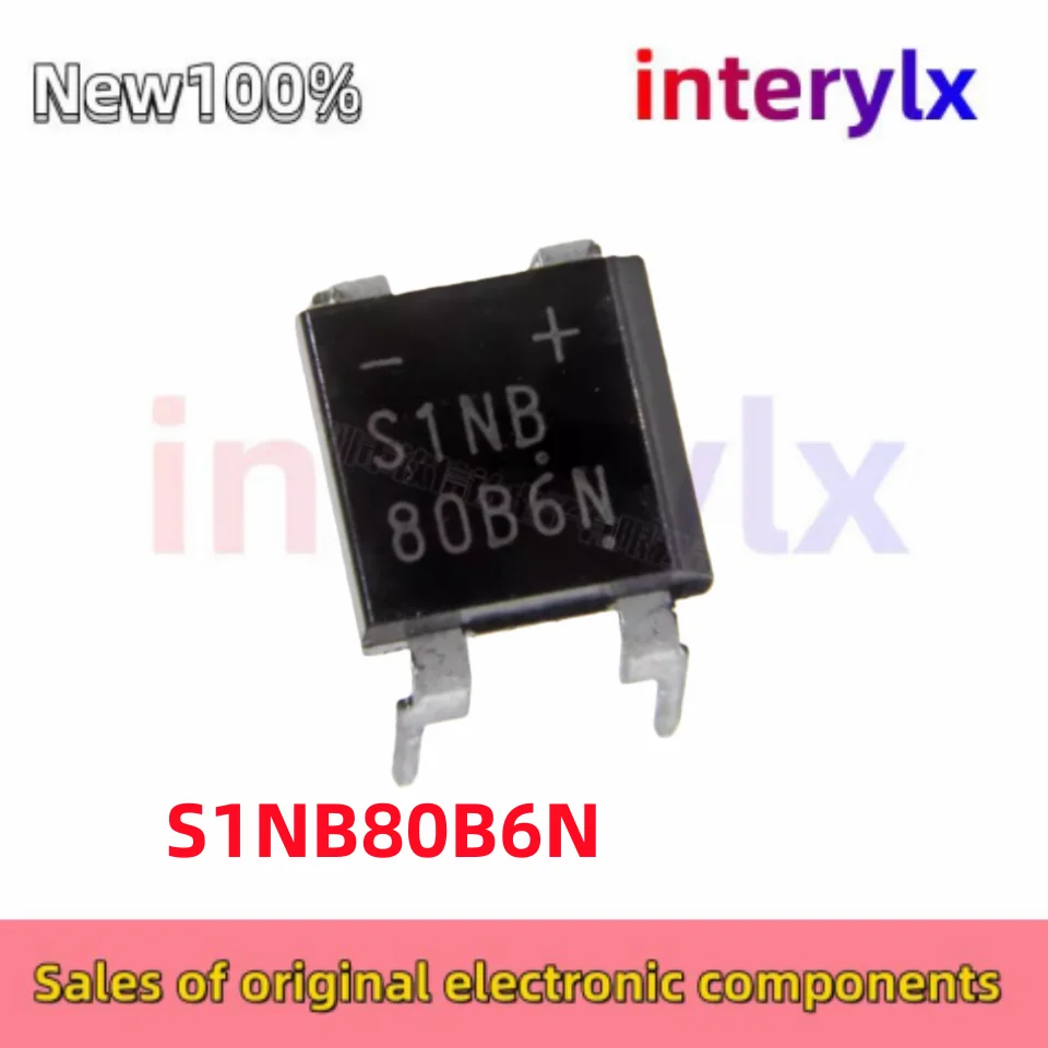 10Pcs/Lot brand new original S1NB80 S1NB80B6N DIP-4 plug-in 4-pin S1NB80 1A 80V rectifier