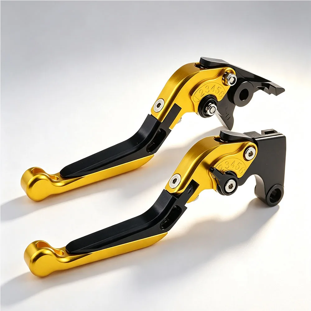 For Royal Enfield Meteor Hunter Bullet Classic 350 2021-2024 Brake Clutch Levers CNC Aluminum Adjustable Folding Set Kit view 5