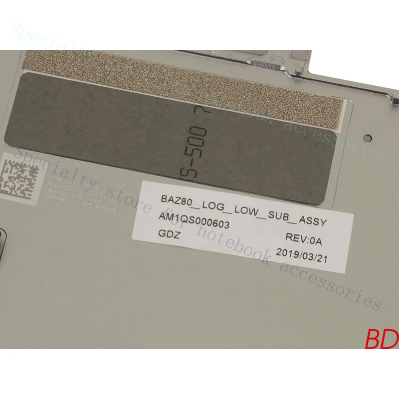 A+ 0JKC74 JKC74 FOR DELL XPS 13 9365 Two-in-one Shell D Shell Metal Bottom Shell