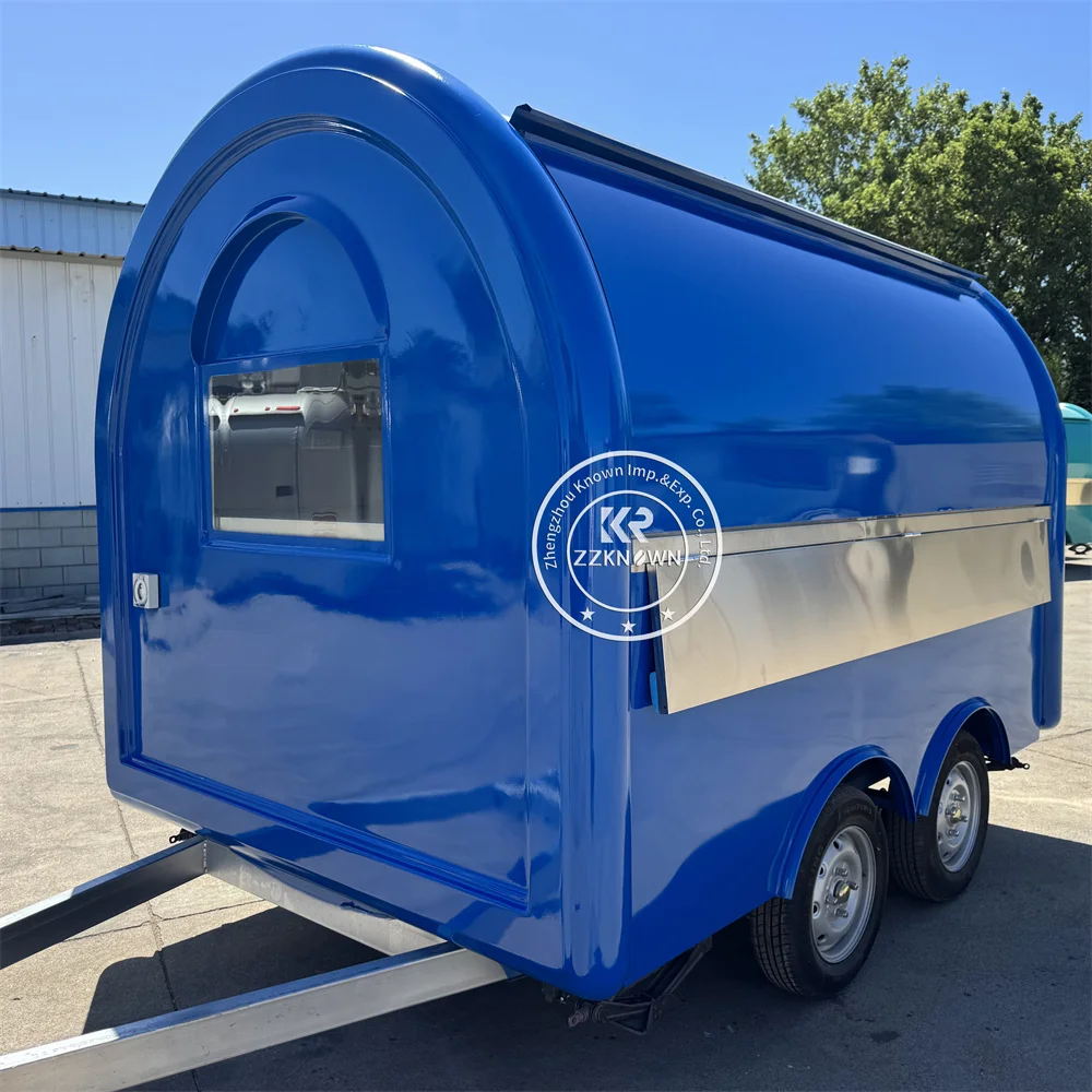 

Outdoor Mobile Fully Equipped Catering Trailer Taco Pizza Ice Cream Fast Food Van Truck Trailer For Sale In United States