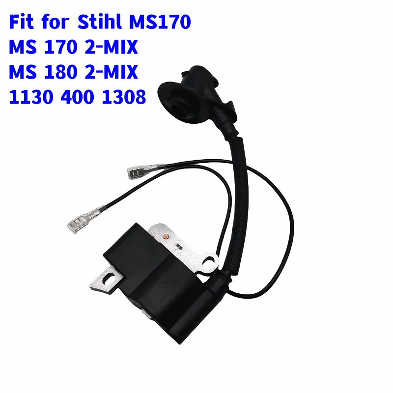 New 1130 400 1308 Ignition Coil Fit for Stihl MS170 MS 170 2-MIX, MS 180 2-MIX