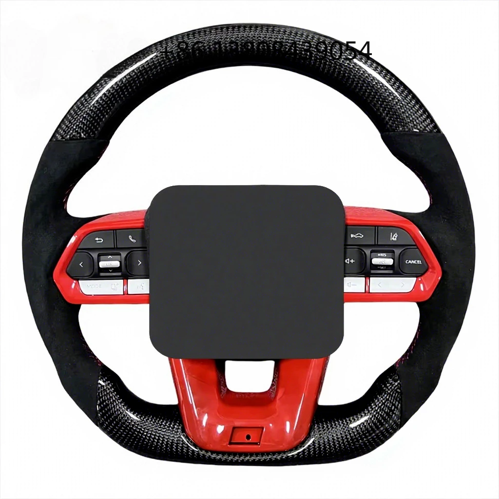 New Carbon Fiber and Trim Steering Wheel Suitable for Toyota Land Cruiser LC300 LC200 LC79 LC76 Car Steering Wheel