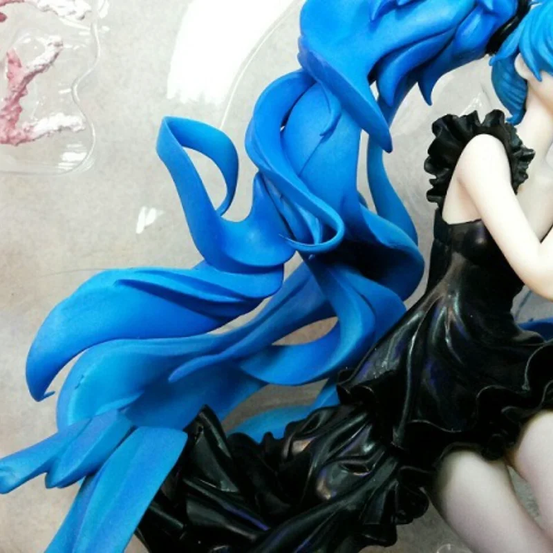 18cm Hatsune Miku pozycja siedząca wirtualna piosenkarka dziewczyna model figurki statua chłopcy kolekcja dekoracja stołu ozdoba zabawki prezent