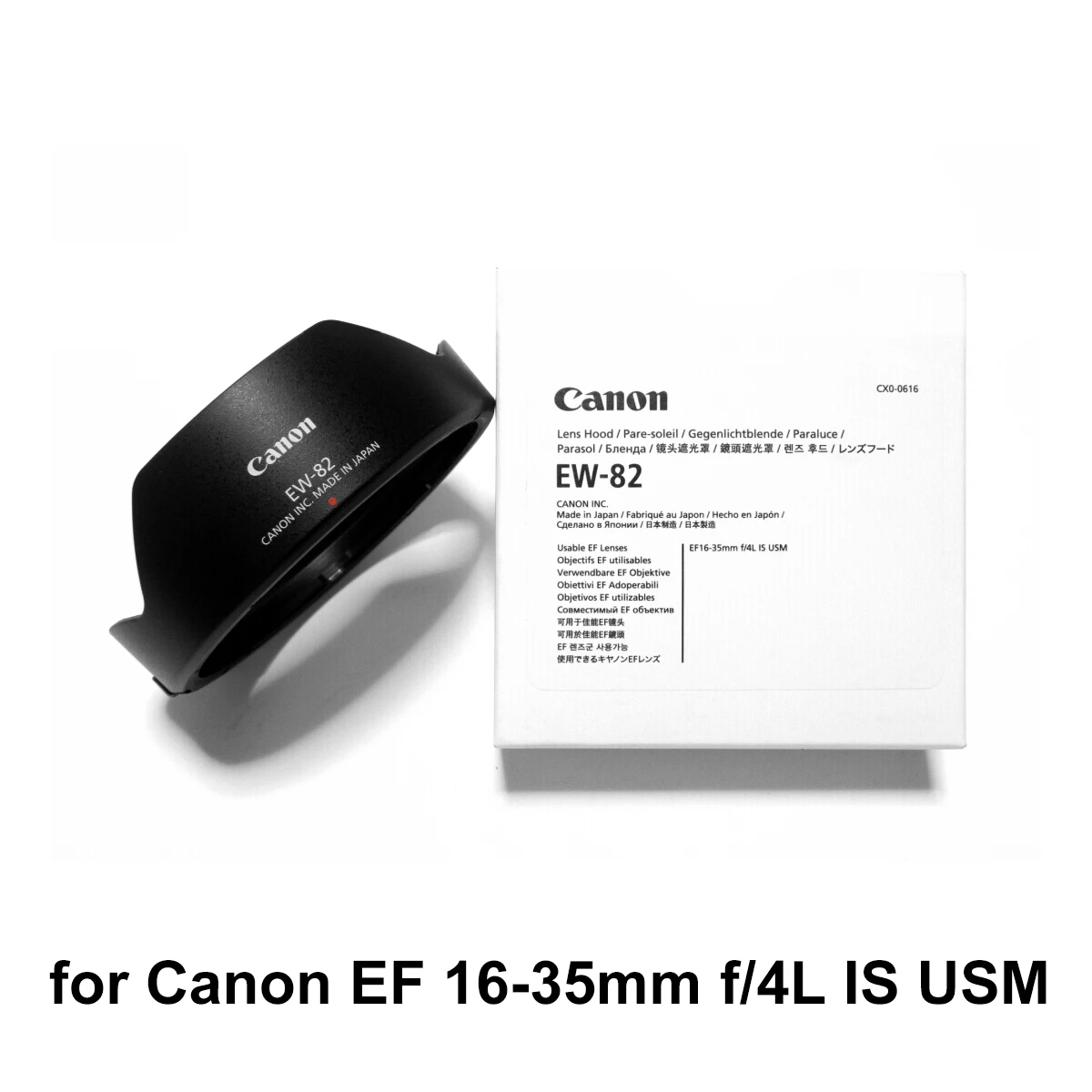 

New Original Lens Hood EW-82 EW 82 for Canon 16-35 4 16-35/4 16-35F4 16-35mm F4 77mm Camera Accessories