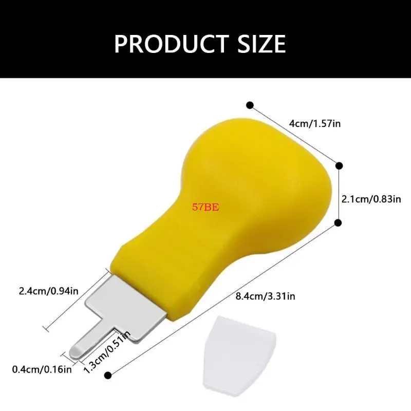 57BE 2PCS Watch Back Removal Tool Watch Battery استبدال أدوات مجموعة أداة PRY TOOL