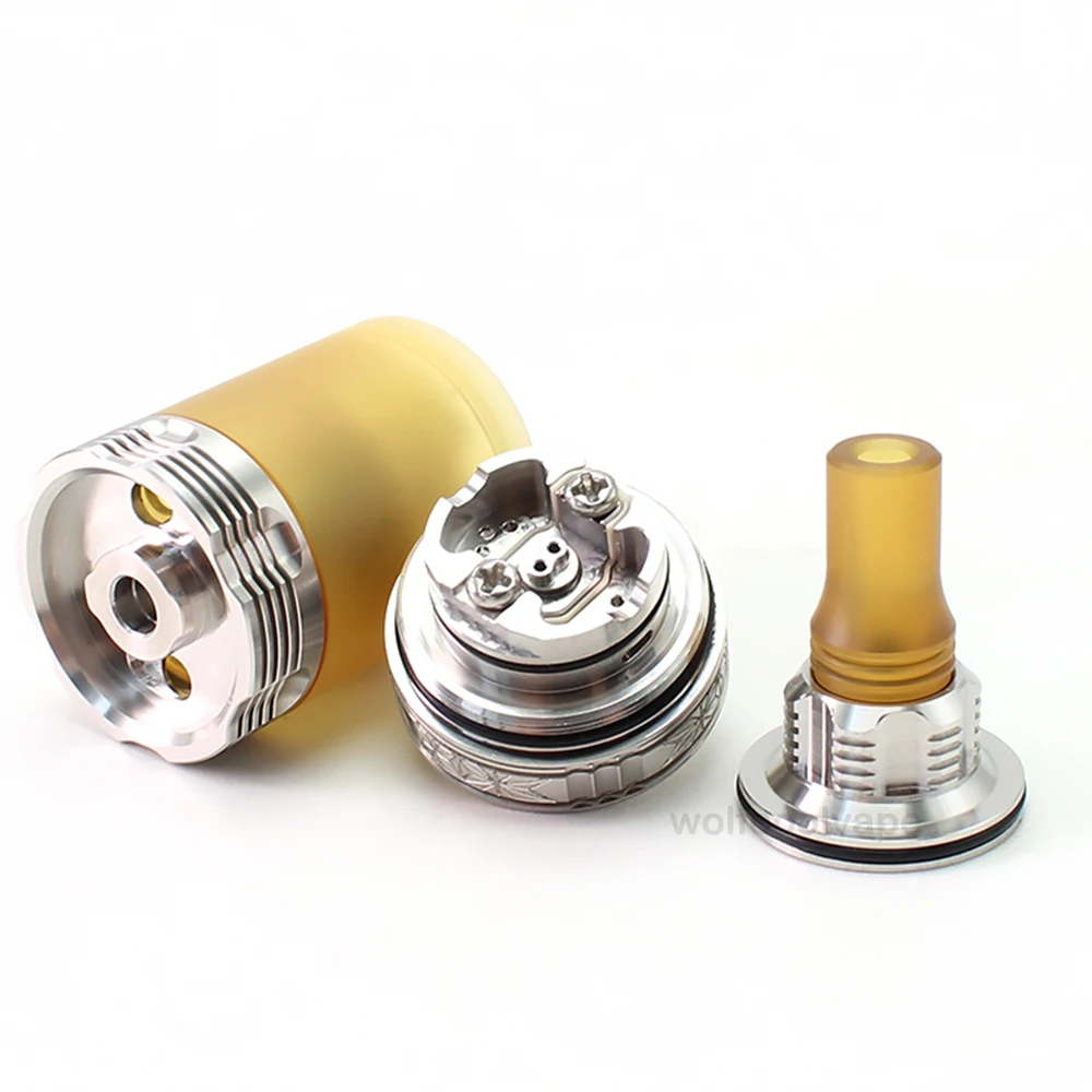 خزان Vape بتصميم Bottcoolvape ، تعبئة علوي ، ملف مفرد MTL RTA ، MTL V2 ، SS316L Iu ، 4-22 ،