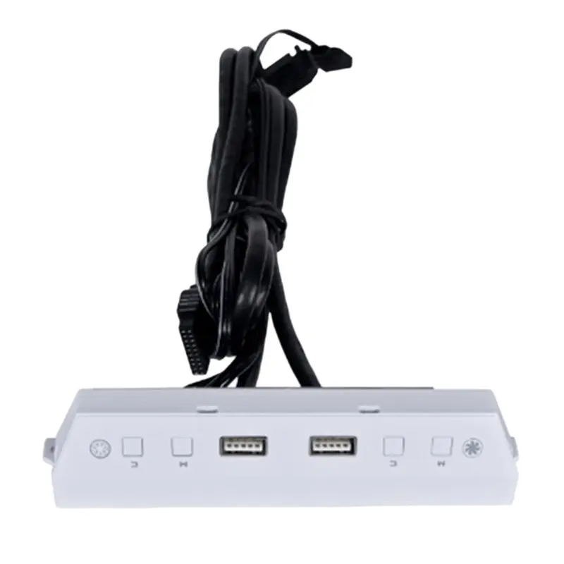 M51K-For Front Fan ARGB Lighting Control& USB Module, LANCOOL 216 Chassis Accessory 2 Extra USB 3.0 Ports