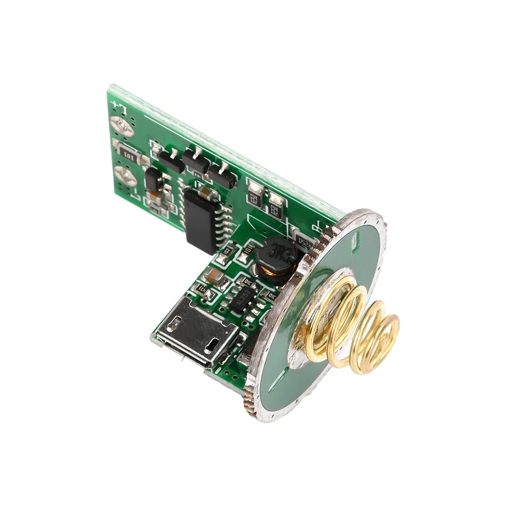 6-8.4V Dual Lithium Drive Board Flashlight Accessories Middle Switch Suitable for Two 18650/26650 Batteries