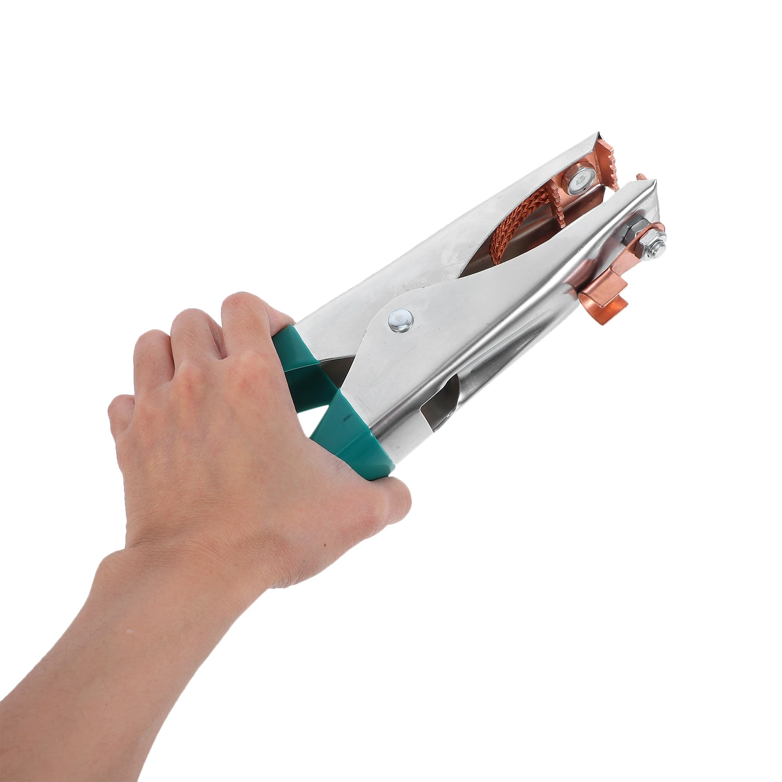 

Welding Clip Cable Copper Grips Ground Earth Clamp Clamps for Welder Tools Brass Contact Tip