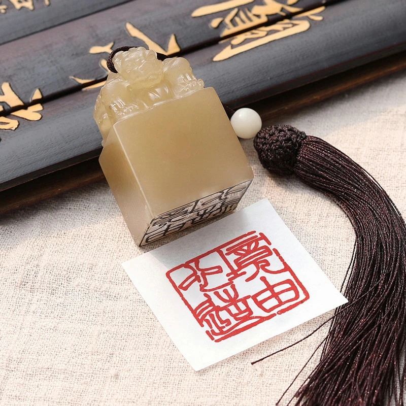 Customized Stone Personal Seal Carving Chinese Stamps Calligraphy Painting Seal Artist Chinese Name Special Clear Gift Stamps